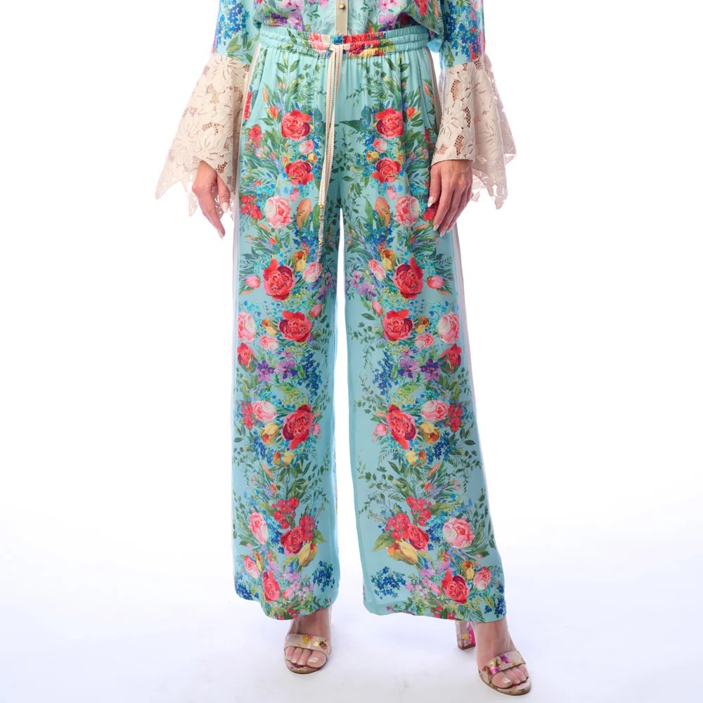 NWT Aratta Rodeo Quincy Heather Floral Roma Pant Small S